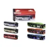 Autobuz metalic Majorette Man City Bus 13 cm diverse modele