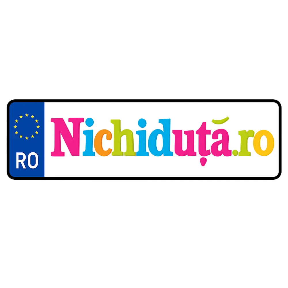 Autocolant pentru placuta de inmatriculare vehicul electric copii Nichiduta