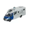 Autorulota metalica Majorette Hymer B-Class cu lumini si sunete 19 cm