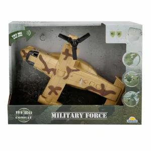 Avion militar cu lumini si sunete