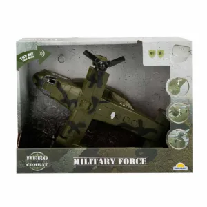 Avion militar cu lumini si sunete