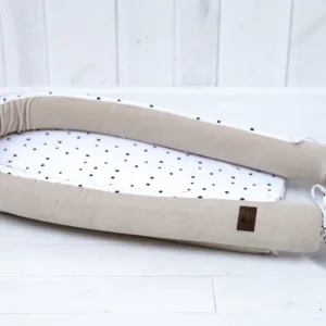 Baby Nest velvet Premium Royal Baby Ocean Sand Sleepee