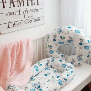 Baby nest Eko din bumbac Mouse