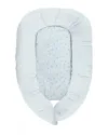 Baby nest Kikkaboo din spuma cu memorie 3 in 1 Dots Blue