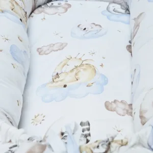 Baby nest din bumbac Appekids Clouds