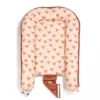 Baby nest pentru bebe La Millou Velvet Heartbeat Pink