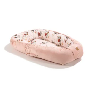 Baby nest pentru bebe La Millou Velvet Mirella