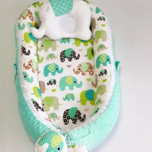 Babynest Plush MyKids 0154 Elephant Blue