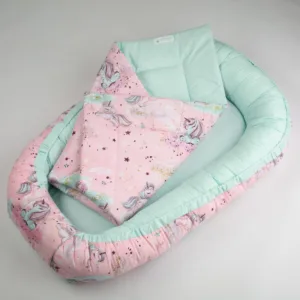 Babynest Unicorn Heaven Pink