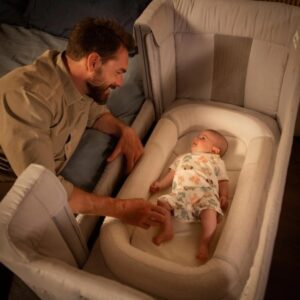 Babynest multifunctional 3 in 1 Chicco Mommy Pod grey 0 luni+