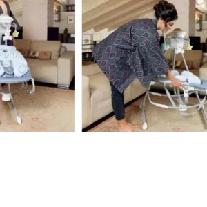 Balansoar 2 in 1 CAM Orso Grigio cu melodii si sunete