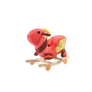 Balansoar 2 in 1 Caprita cu roti si muzica