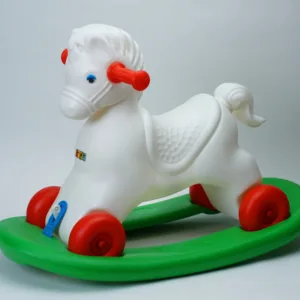 Balansoar Calut 2 in 1 cu roti Rocky