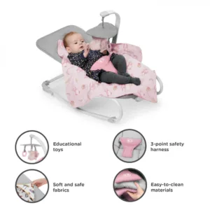 Balansoar Kinderkraft Felio 2 peony rose
