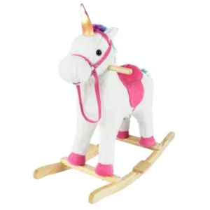 Balansoar calut unicorn cu lumini si sunete model 047