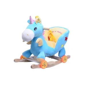 Balansoar cu roti 2 in 1 Unicorn muzical