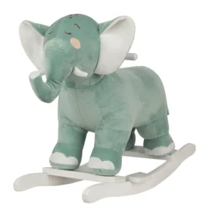 Balansoar din plus cu baza din lemn KikkaBoo Elephant