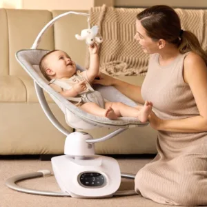 Balansoar electric Momcozy CocoSway cu miscare 3D