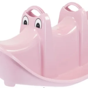 Balansoar pentru copii Mochtoys Roz cu 3 locuri