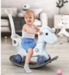 Balansoar pentru copii Nichiduta Garden Rocking Horse Blue 3 in 1