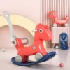 Balansoar pentru copii Nichiduta Garden Rocking Horse Red 3 in 1