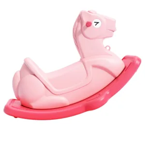 Balansoar pentru copii Nichiduta Rocking Horse Roz