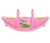 Balansoar pentru copii Pilsan Star Seesaw Pink cu manere de sustinere
