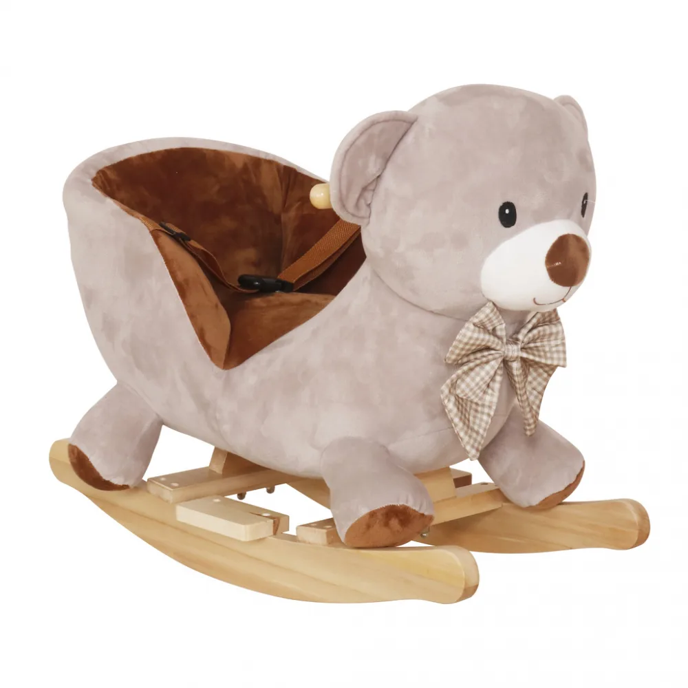 Balansoar pentru copii prevazut cu spatar inalt