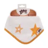 Bandana din bambus XKKO Orange Stars