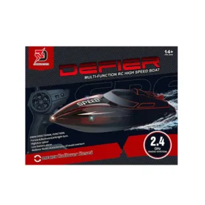 Barca electrica cu telecomanda pentru copii Defier