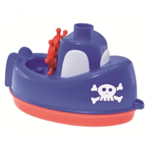 Barca piratilor din plastic pentru copii