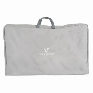 Bariera de protectie pentru copii Cangaroo Magic Grey 150 cm pliabila