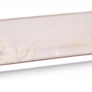Bariera de protectie pentru pat 150 x 44 x 41 cm Ursulet pe luna Bej