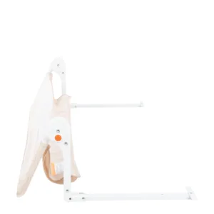 Bariera de protectie pentru pat copii KikkaBoo I am Safe Beige 150 cm