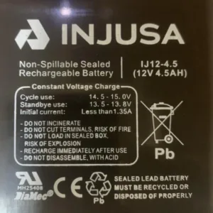 Baterie reincarcabila Injusa 12V 4