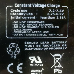 Baterie reincarcabila Injusa 6V 7