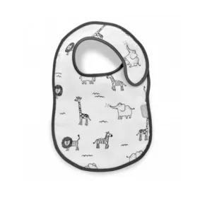 Baveta BabyJem din muselina Zoo