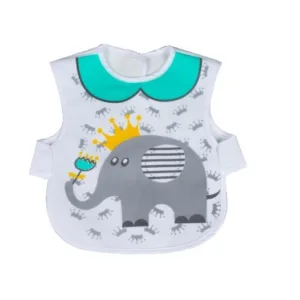 Baveta absorbanta mare SeviBebe Elefant