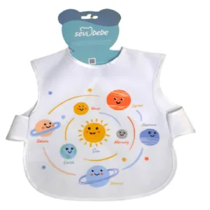 Baveta absorbanta mare Solar Sistem SeviBebe