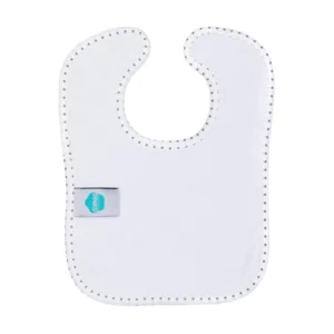Baveta bumbac 25x32 cm Elephant grey Fillikid