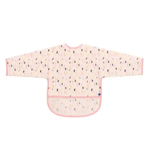 Baveta cu maneci Kikka Boo Arty Pink Pattern
