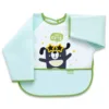 Baveta cu maneci si buzunar BabyJem Polly Bib Green