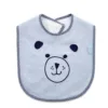 Baveta din bumbac BabyJem Cute animals Blue