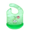 Baveta Little Mom Apple Green impermeabila