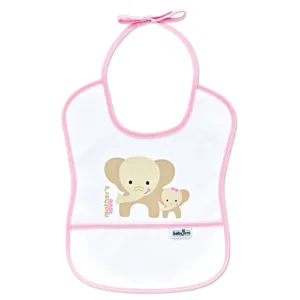 Baveta impermeabila pentru copii BabyJem Small Pink