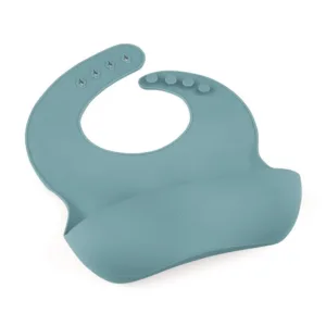 Baveta moale PetiteMars Frosted Sky Albastru TakeMatch