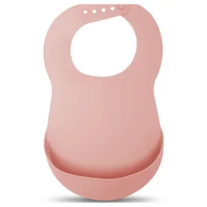 Baveta moale cu buzunar Suavex Forest roz