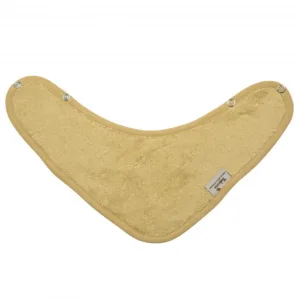 Baveta textila tip bandana din bambus Honey Yellow