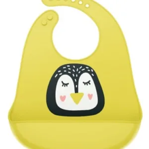Bavetica silicon Coccorito Pinguin galben