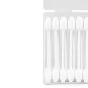 Betisoare bumbac pentru bebelusi cu protectie Baboo 55 bucati